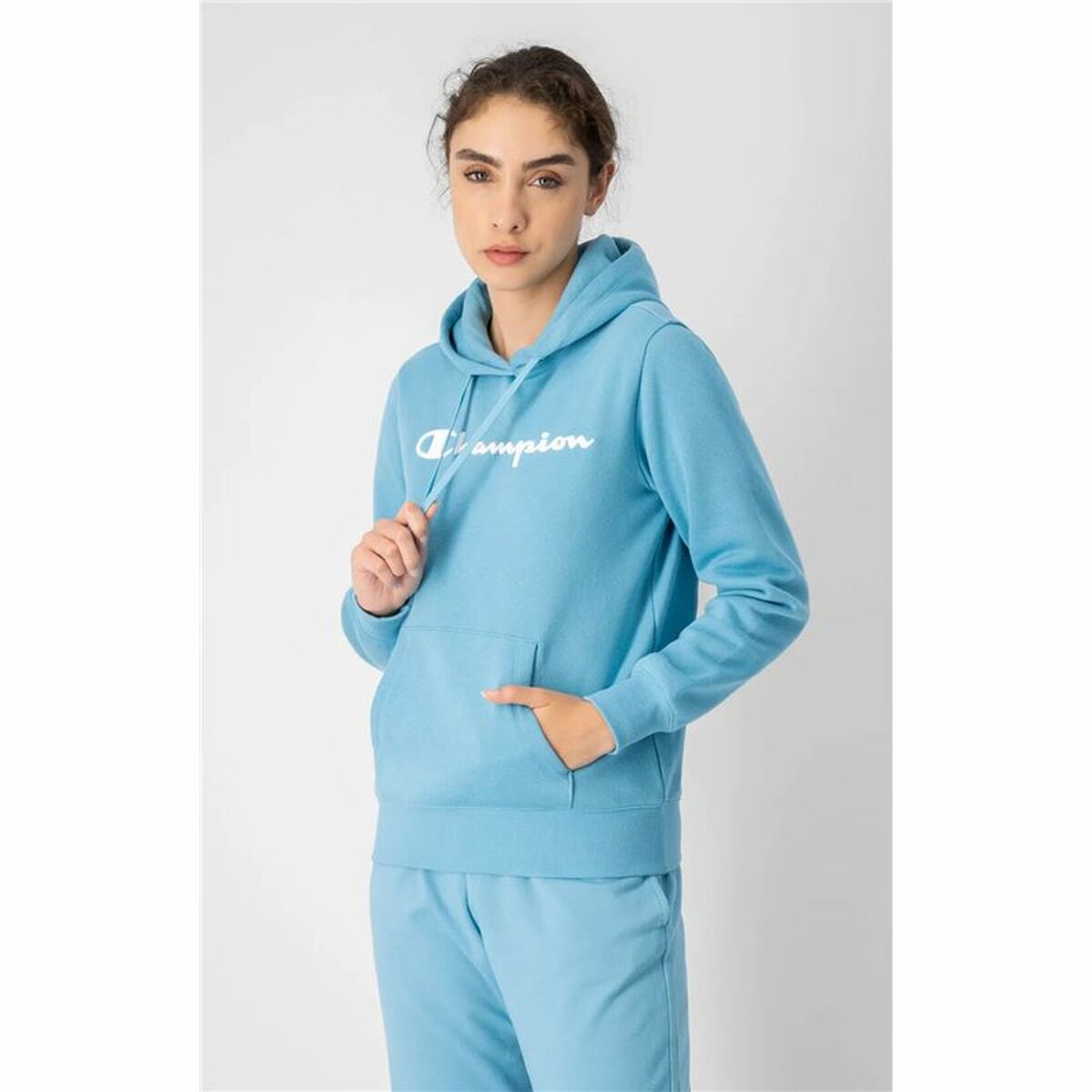 Women’s Hoodie Champion Blue-7