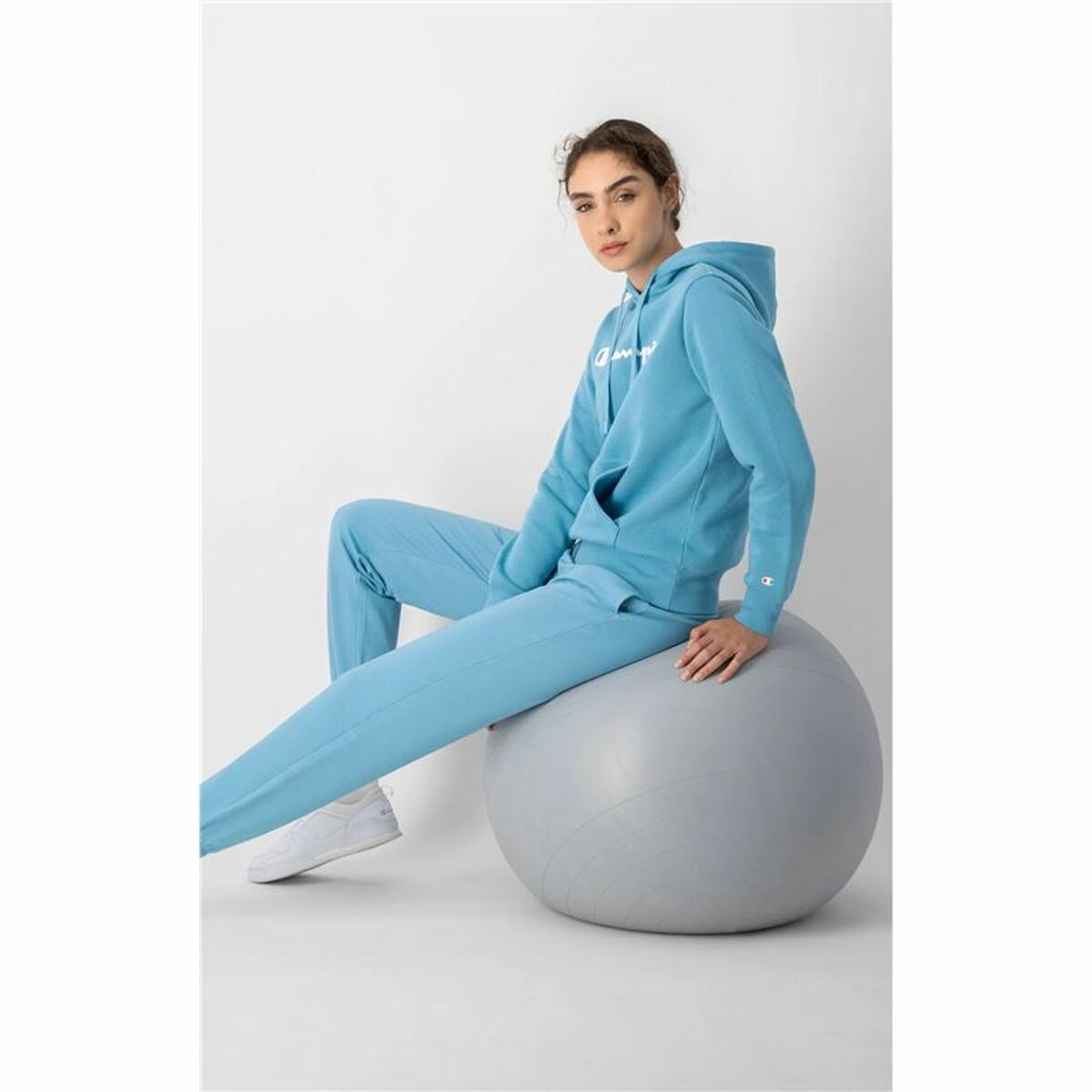 Women’s Hoodie Champion Blue-6