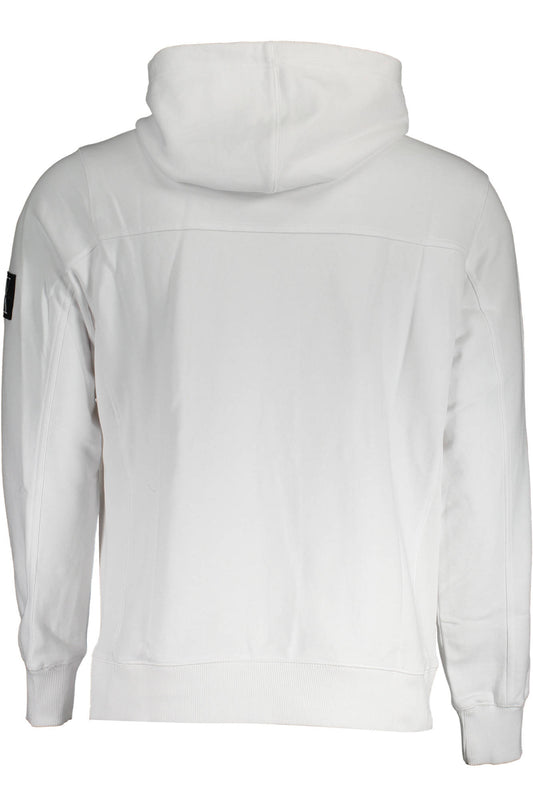 CALVIN KLEIN MEN'S ZIP-UP SWEATSHIRT WHITE-1