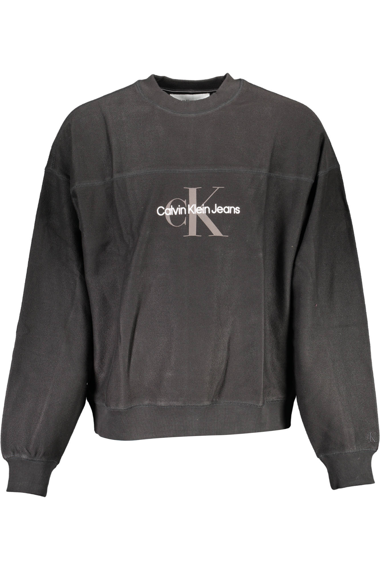 CALVIN KLEIN SWEATSHIRT WITHOUT ZIP BLACK MAN-0