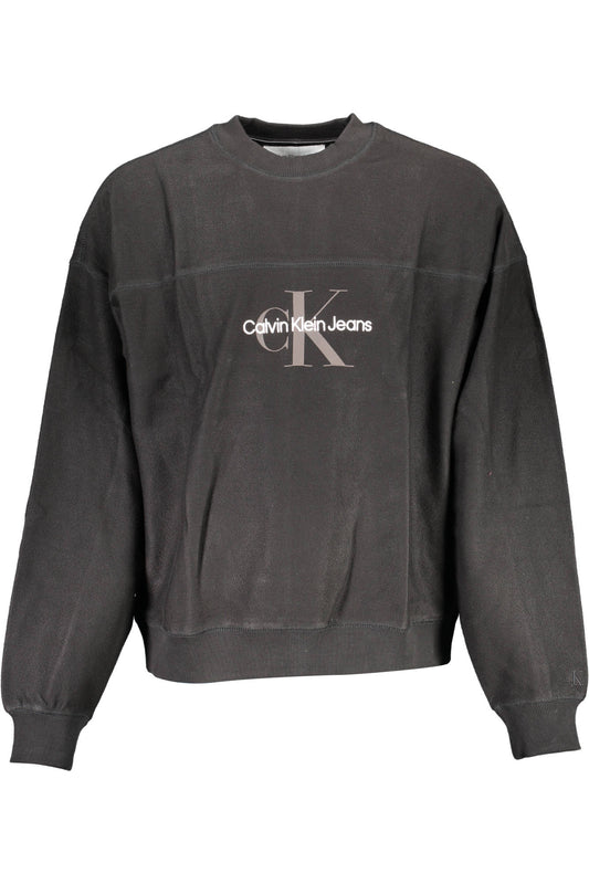 CALVIN KLEIN SWEATSHIRT WITHOUT ZIP BLACK MAN-0